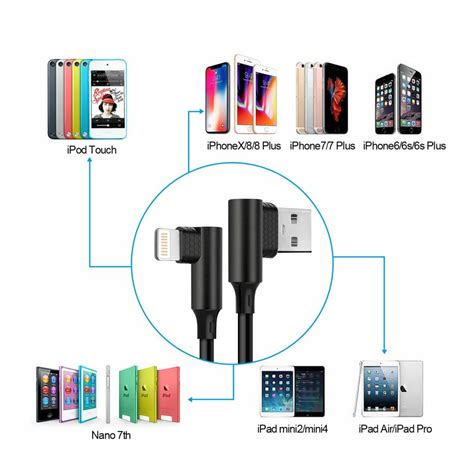 iPhone Cable, 3 Pack Lightning Cable iPhone Charger Cord Speed Syncing ...