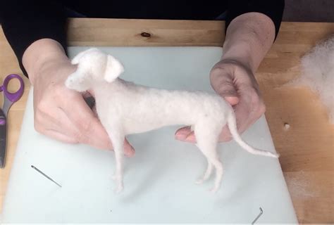 Needle Felt Standing Dog Tutorial