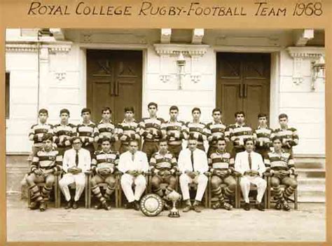 Royal College Rugby Football Team 1968