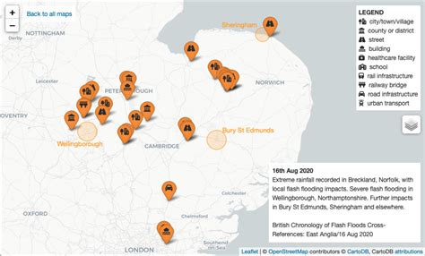 Urban Flash Floods in England