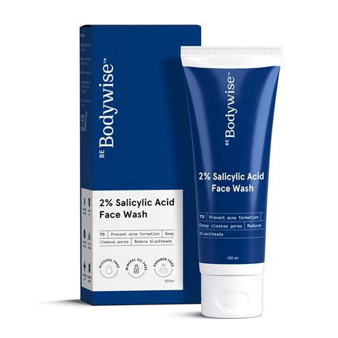 Buy 2% Salicylic Acid Face Wash for Acne, Blackheads, Whiteheads