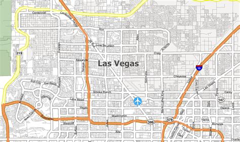 Las Vegas Freeway Map - Callie Veronike