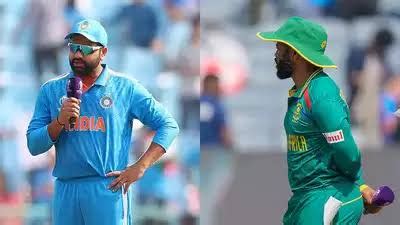 India vs South Africa Cricket World Cup 2023: Rohit Sharma wins toss ...