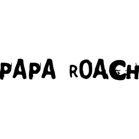 Papa Roach Decal Sticker - PAPA-ROACH-LOGO - Thriftysigns