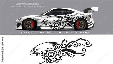 car livery graphic vector. abstract grunge background design for ...