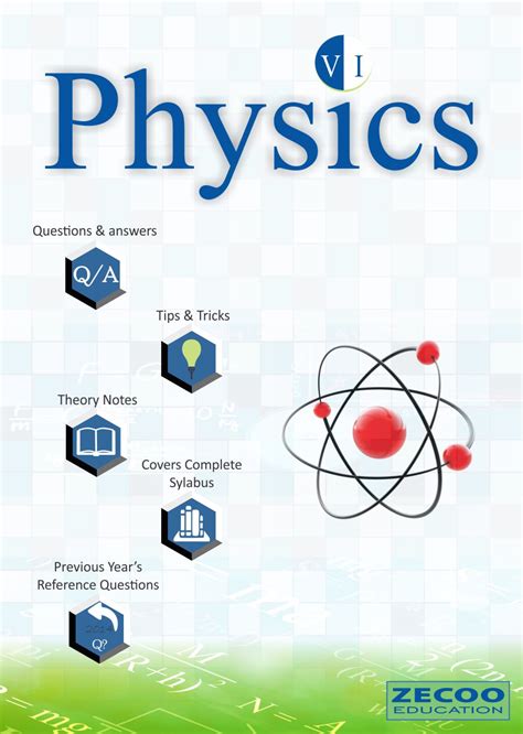 Physics Book Cover Page Design