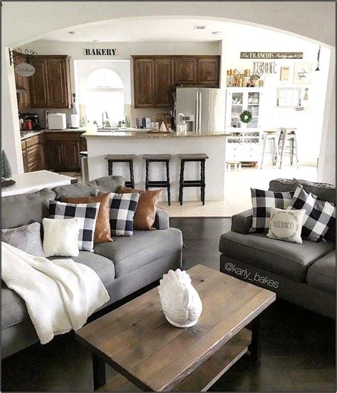 Farmhouse Living Room Design - Living Room : Home Decorating Ideas # ...