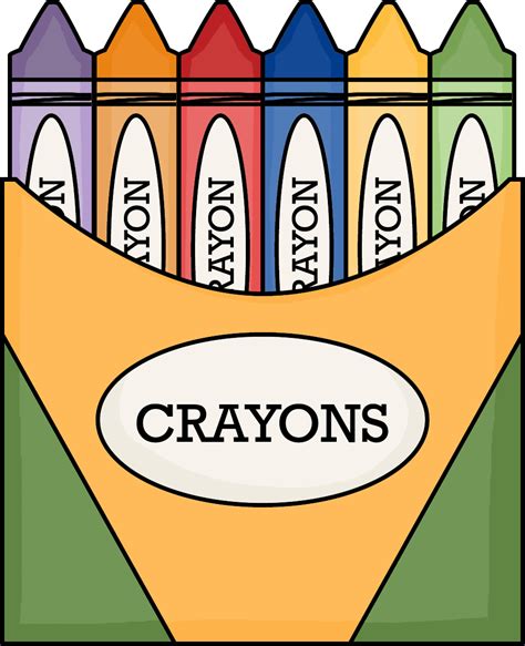 16 Crayon Box Clipart - Adding Colorful Creativity to Your Projects