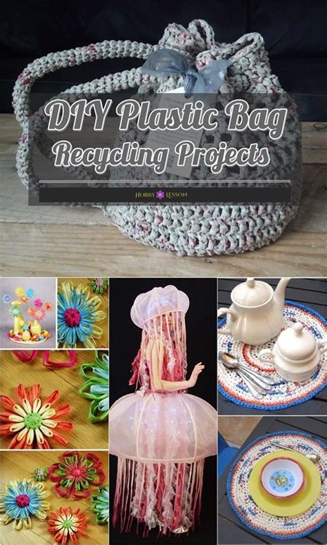 40 DIY Plastic Bag Recycling Projects | Plastic bag crafts, Plastic ...