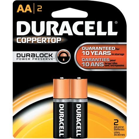 Duracell AA 1.5V Batteries Pack of 2 MN1500 DU15002 | Cromwell Tools