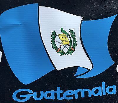 Guatemalan Pride Guatemala National Flag Car Decal Sticker | eBay