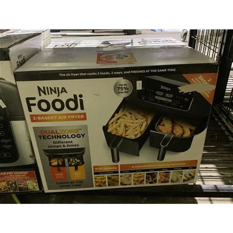 NINJA FOODI 2 BASKET AIR FRYER