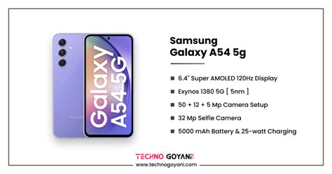 Samsung Galaxy A54 - Full Phone Specifications