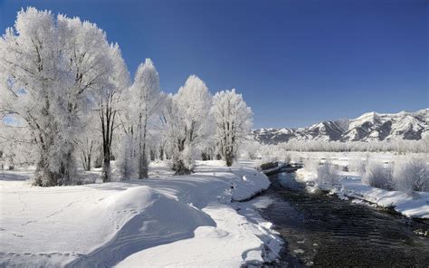 Winterscape Wallpapers - Wallpaper Cave