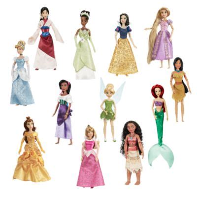 Disney Store Disney Princess Dolls, Set of 12 | Disney Store