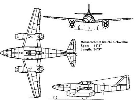 The-Blueprints.com - Blueprints > WW2 Airplanes > Messerschmitt ...