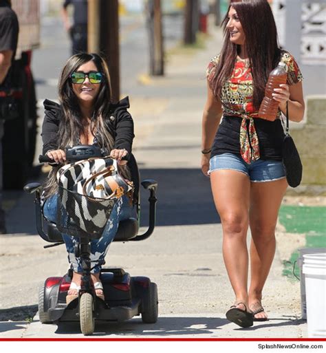 Snooki & Deena from 'Jersey Shore' -- Scootin' Along