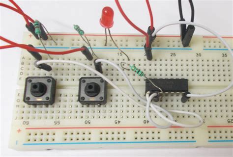 Simple And Gate Circuit Diagram - Circuit Diagram