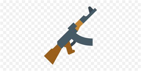 Ak 47 Ícone Firearms Emojiak47 Emoji Free Transparent Emoji