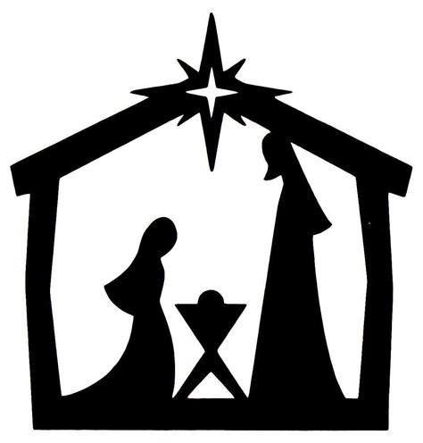 Nativity Silhouette Clipart at GetDrawings | Free download