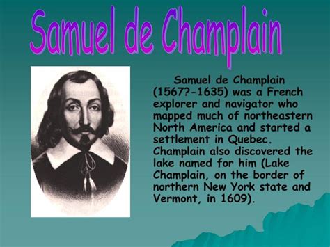 PPT - Samuel de Champlain PowerPoint Presentation, free download - ID ...