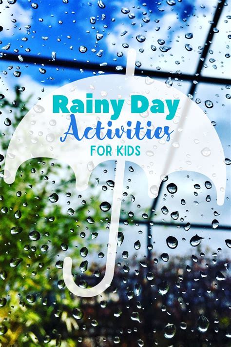 50 Super Fun Activities to do on a Rainy Day (with kids!) - Jac of All ...