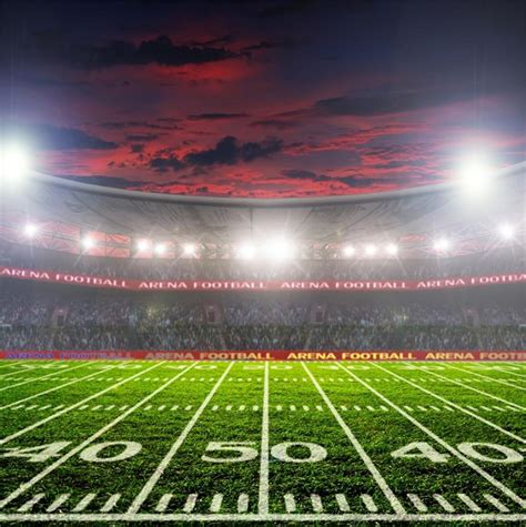 Football Field At Night Wallpaper