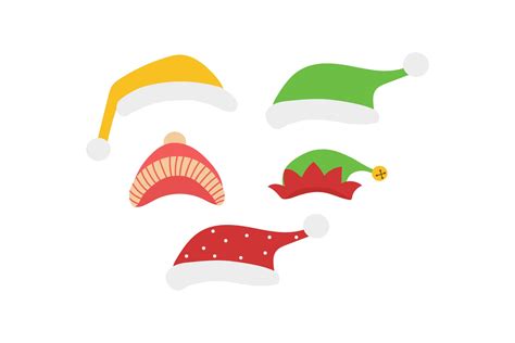 Christmas Hat Vector Graphic by hisatastudio · Creative Fabrica