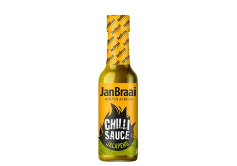 Jan Braai Jalapeno Sauce (250ml) - Biltong St Marcus