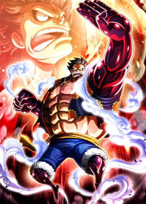 One Piece Wallpaper Luffy Gear 4 - Vvibu Wallpapper