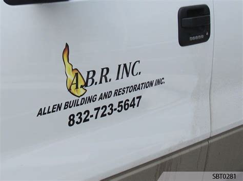 Vinyl Vehicle Lettering & Truck Decals | Signs By Tomorrow | Custom ...