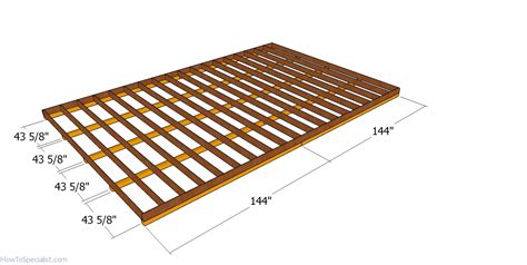 16x24 Shed Plans Free - PDF Download | HowToSpecialist - How to Build ...