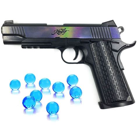 Buy Kandall Toy Gun, Colt 1911 Toy Pistol with 10000 Pcs Crystal ...