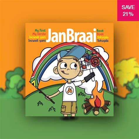 21% off on Jan Braai My First Jan Braai Book | OneDayOnly