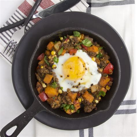 Sweet Potato and Turkey Sausage Hash | Salt and Serenity