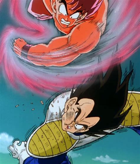 Goku Vs Vegeta Kaioken