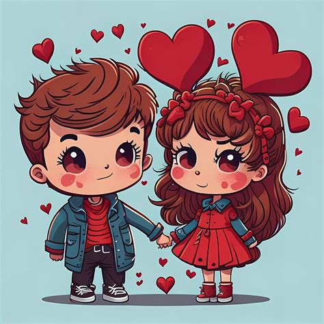 Download Valentine'S Day Romance Animated Cartoon Royalty-Free Stock ...