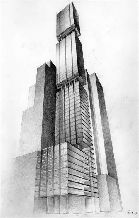 Architectural Drawings Of Famous Buildings Design Decorating - Image to u