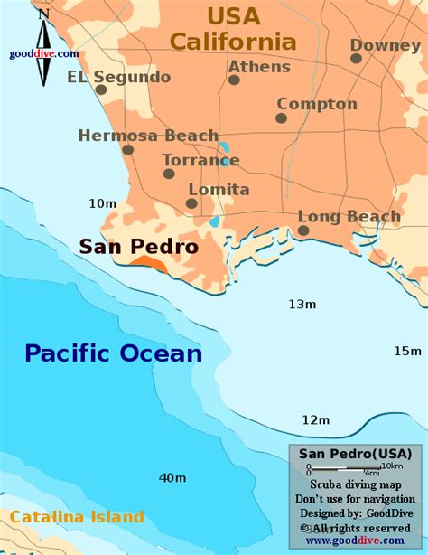 Map of San Pedro