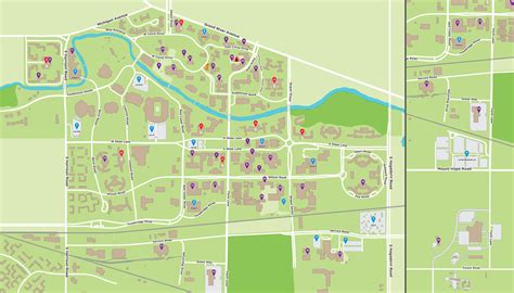 MSU Campus Map | Explore the Red Cedar River and Surroundings