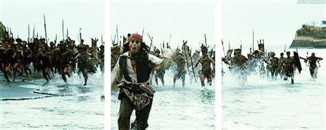 Jack Sparrow Run Gif