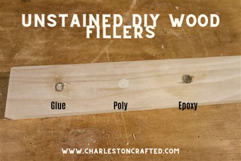 How to make DIY wood filler