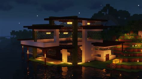 Modern House! (Survival) : r/Minecraft