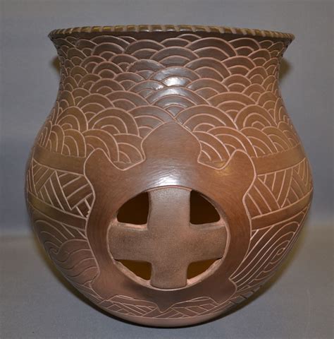 Cherokee pottery jar