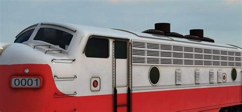 Locomotive EMD F7 3D Model #AD ,#EMD#Locomotive#Model Cinema 4d ...