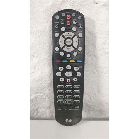 Dish Network Remote Control 186228 40.0 UHF 2G Satellite Receiver ...