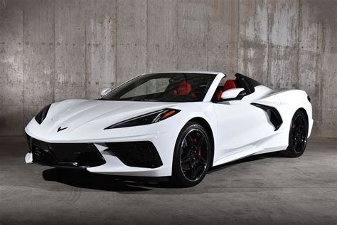 2020 Chevrolet Corvette 2lt Stingray Convertible 6 Miles Arctic White ...