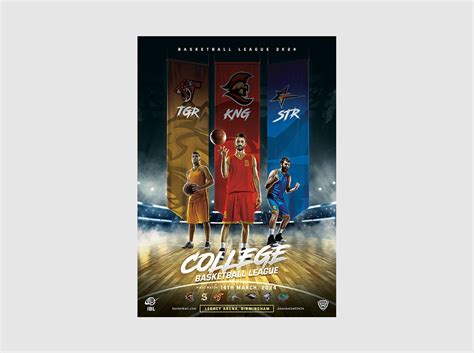 Basketball Flyer Template PSD on Behance