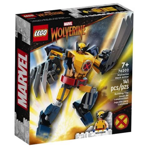 LEGO® 76202 Marvel Wolverine Mech Armor Building Set, 1 ct - Ralphs