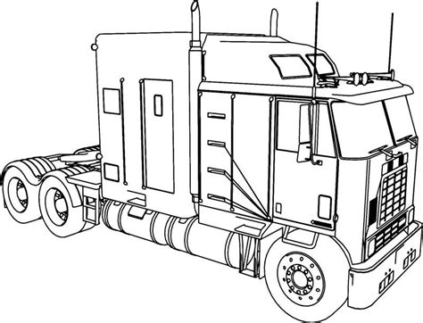 Volvo Truck Coloring Pages | Monaicyn Kitchen Ideas